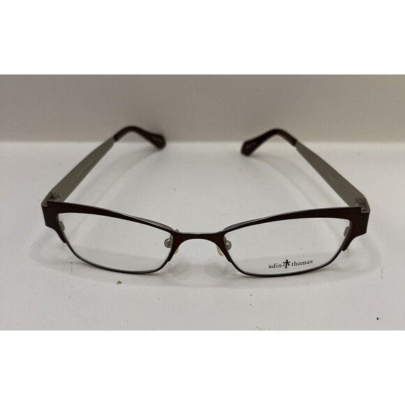 Adin Thomas Eyeglasses - AT-208 C3 Demo Lens 49-19-135 NEW Designer Frames - Picture 1 of 6